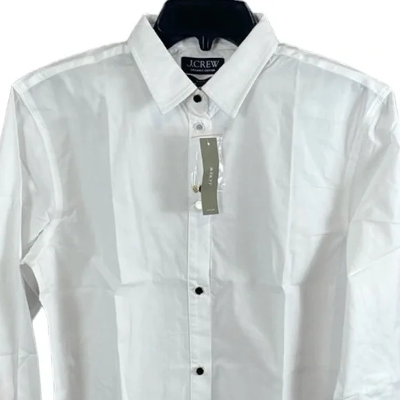 J. Crew Garçon Tuxedo Cotton Poplin Shirt - Picture 8 of 16